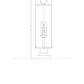 Z-Lite Sana 8" W x 28" H 3-Light Black Outdoor Pier Mounted Fixture and Square Pier Mount Hardware With White Opal Glass Shade
