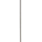 Z-Lite Savannah 5" 1-Light Brushed Nickel Mini Pendant Light With Clear Glass Shade