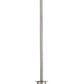 Z-Lite Savannah 5" 1-Light Brushed Nickel Mini Pendant Light With Clear Glass Shade