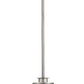 Z-Lite Savannah 5" 1-Light Brushed Nickel Mini Pendant Light With Clear Glass Shade