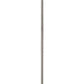 Z-Lite Savannah 5" 1-Light Brushed Nickel Mini Pendant Light With Clear Glass Shade