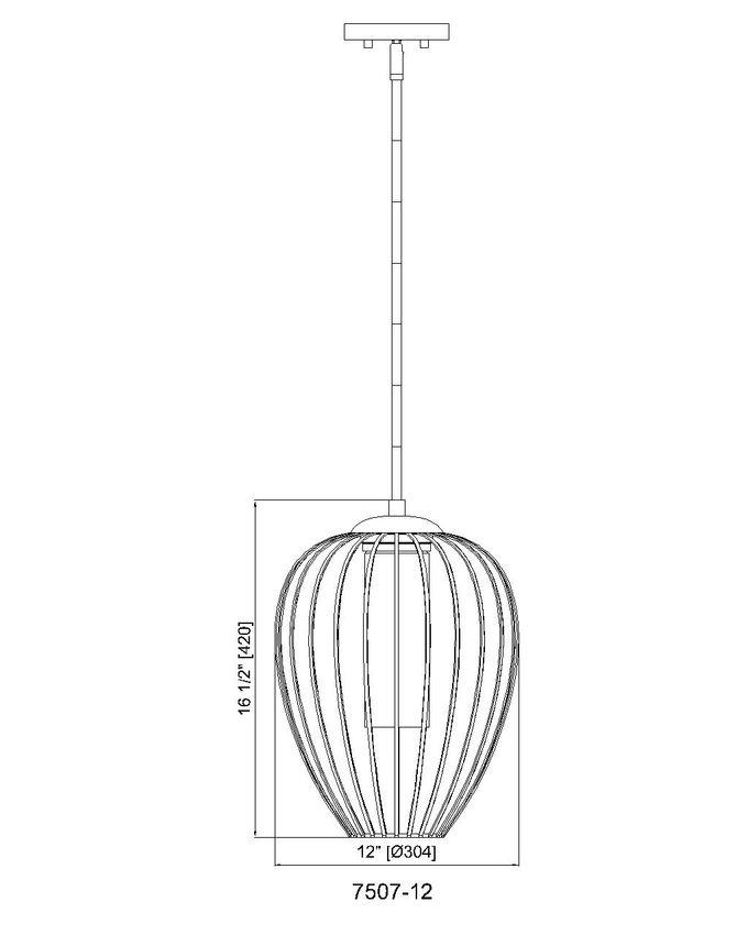 Z-Lite Savanti 12" 1-Light Matte Black Steel and White Opal Glass Shade Pendant Light