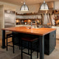 Z-Lite Sawyer 13" 1-Light Brushed Nickel Iron Pendant Light