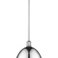 Z-Lite Sawyer 13" 1-Light Chrome Iron Pendant Light