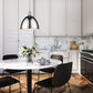 Z-Lite Sawyer 13" 1-Light Chrome Iron Pendant Light