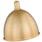 Z-Lite Sawyer 13" 1-Light Classic Brass Iron Pendant Light