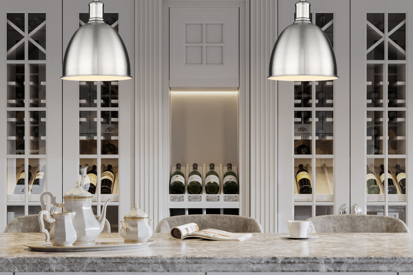 Z-Lite Sawyer 9" 1-Light Brushed Nickel Iron Pendant Light
