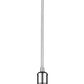Z-Lite Sawyer 9" 1-Light Chrome Iron Pendant Light