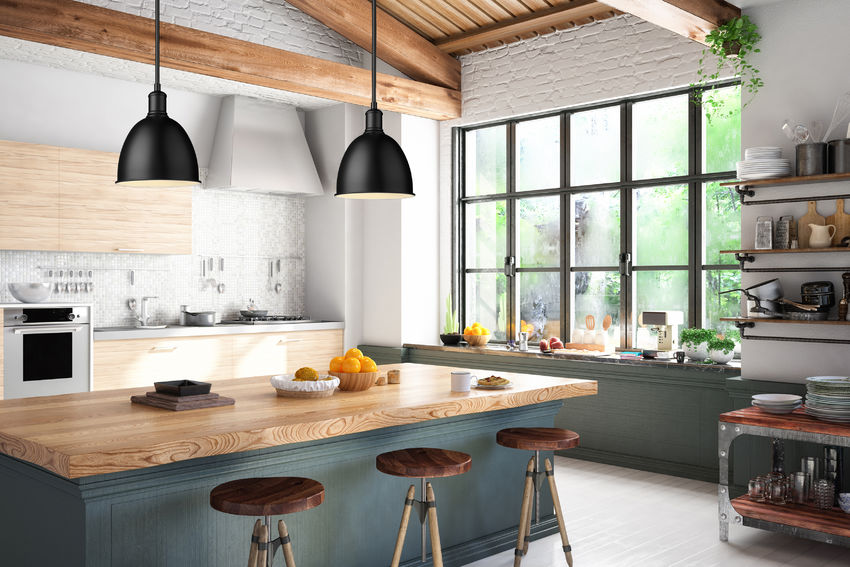Z-Lite Sawyer 9" 1-Light Matte Black Iron Pendant Light