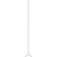 Z-Lite Sawyer 9" 1-Light Satin White Iron Pendant Light