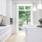 Z-Lite Sawyer 9" 1-Light Satin White Iron Pendant Light