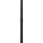 Z-Lite Seoul 14" W x 102" H 2-Light Oil Rubbed Bronze Aluminum Frame Clear Glass Shade Outdoor Post Mounted Fixture