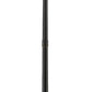 Z-Lite Seoul 14" W x 106" H 3-Light Oil Rubbed Bronze Aluminum Frame Clear Glass Shade Outdoor Post Mounted Fixture