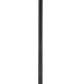 Z-Lite Seoul 18" W x 126" H 4-Light Black Aluminum Frame Clear Glass Shade Outdoor Post Mounted Fixture