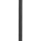 Z-Lite Sheridan 10" W x 116" H 1-Light Black Aluminum and Steel Seedy Glass Outdoor Post Mounted Fixture