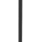 Z-Lite Sheridan 595PHMR-519P-BK 1-Light Aluminum Black Frame White Opal Glass Shade Outdoor Post Mounted Fixture