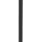 Z-Lite Sheridan 595PHMR-519P-BK 1-Light Aluminum Black Frame White Opal Glass Shade Outdoor Post Mounted Fixture