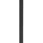 Z-Lite Sheridan 9" W x 111" H 1-Light Black Aluminum and Steel Seedy Glass Shade Outdoor Post Mounted Fixture