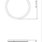 Z-Lite Soleil 12" 1-Light Integrated LED Matte Black Steel Frame Matte Opal Glass Shade Flush Mount Lighting
