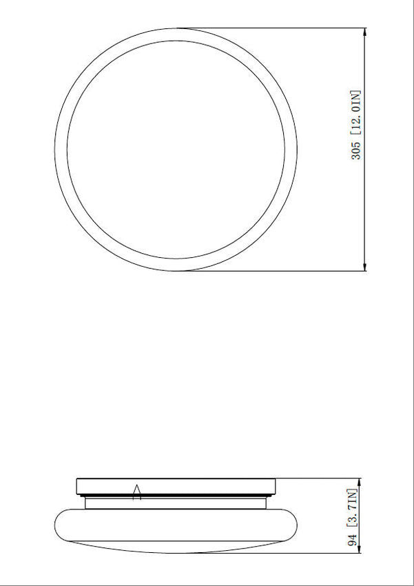 Z-Lite Soleil 12" 1-Light Integrated LED Matte Black Steel Frame Matte Opal Glass Shade Flush Mount Lighting