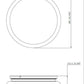 Z-Lite Soleil 16" 1-Light Integrated LED Matte Black Steel Frame Matte Opal Glass Shade Flush Mount Lighting