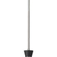 Z-Lite Soriano 6" 1-Light Matte Black and Brushed Nickel Mini Pendant Light With Metal Shade