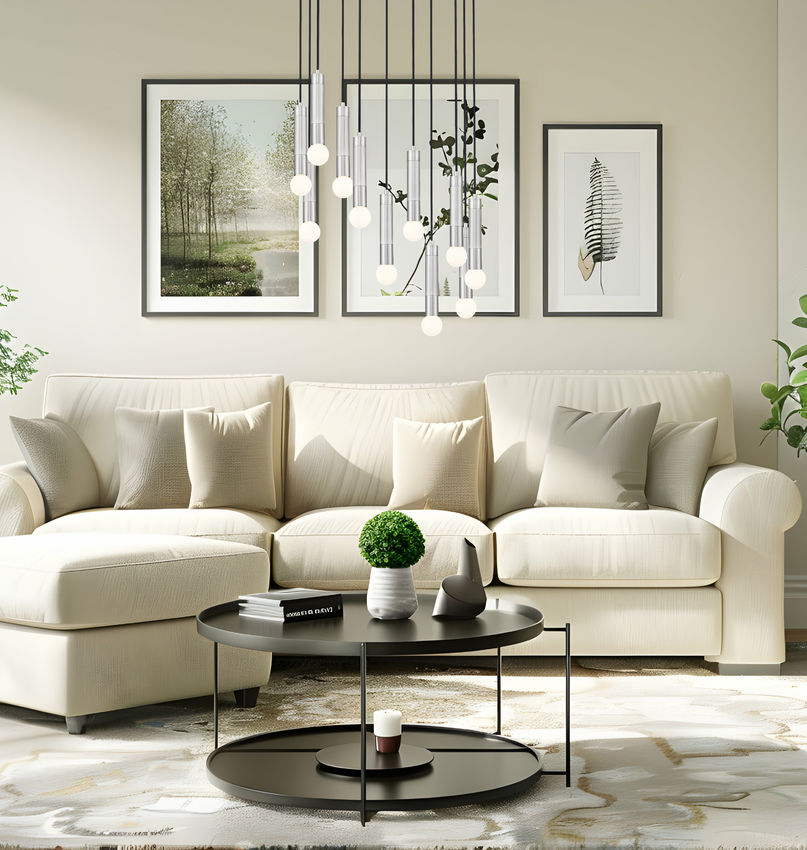 Z-Lite Stari 11-Light Medium Bulb Base Brushed Nickel Steel Frame Chandelier