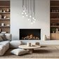 Z-Lite Stari 11-Light Medium Bulb Base Brushed Nickel Steel Frame Chandelier