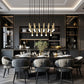 Z-Lite Stari 17-Light Medium Bulb Base Modern Gold Steel Frame Linear Chandelier