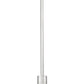 Z-Lite Stari 1956P-ROD-BN 1-Light Medium Bulb Base Brushed Nickel Steel Pendant Light