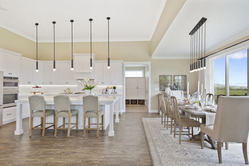 Z-Lite Stari 1956P-ROD-MB 1-Light Medium Bulb Base Matte Black Steel Pendant Light