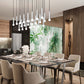 Z-Lite Stari 23-Light Medium Bulb Base Brushed Nickel Steel Frame Linear Chandelier