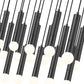 Z-Lite Stari 23-Light Medium Bulb Base Matte Black Steel Frame Linear Chandelier