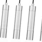 Z-Lite Stari 5-Light Medium Bulb Base Brushed Nickel Steel Frame Linear Chandelier