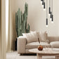 Z-Lite Stari 5-Light Medium Bulb Base Matte Black Steel Frame Chandelier