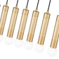 Z-Lite Stari 7-Light Medium Bulb Base Modern Gold Steel Frame Linear Chandelier