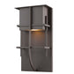 Z-Lite Stillwater 8" 1-Light LED Deep Bronze Aluminum Outdoor Wall Sconce