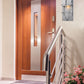 Z-Lite Stillwater 8" 1-Light LED Silver Aluminum Outdoor Wall Sconce