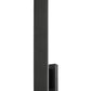 Z-Lite Stylet 24" 2-Light LED Sand Black and White Acrylic Shade Outdoor Wall Light