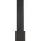 Z-Lite Stylet 24" 2-Light LED Sand Black and White Acrylic Shade Outdoor Wall Light