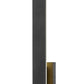 Z-Lite Stylet 24" 2-Light LED Sand Black and White Acrylic Shade Outdoor Wall Light