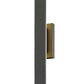 Z-Lite Stylet 36" 2-Light LED Sand Black and White Acrylic Shade Outdoor Wall Light