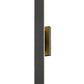Z-Lite Stylet 48" 4-Light LED Sand Black and White Acrylic Shade Outdoor Wall Light
