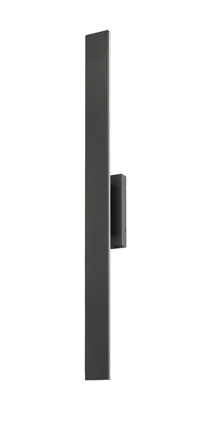 Z-Lite Stylet 48" 4-Light LED Sand Black and White Acrylic Shade Outdoor Wall Light