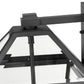 Z-Lite Talbot 10" 3-Light Black Stainless Steel Outdoor Wall Sconce With Clear Beveled Glass Shade