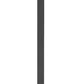 Z-Lite Talbot 10" W x 110" H 1-Light Black Stainless Steel and Aluminium Frame Clear Beveled Glass Shade Outdoor Post Mounted Fixture