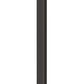 Z-Lite Talbot 10" W x 110" H 1-Light Oil Rubbed Bronze Stainless Steel and Aluminium Frame Clear Beveled Glass Shade Outdoor Post Mounted Fixture
