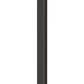 Z-Lite Talbot 10" W x 110" H 1-Light Oil Rubbed Bronze Stainless Steel and Aluminium Frame Clear Beveled Glass Shade Outdoor Post Mounted Fixture