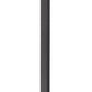 Z-Lite Talbot 10" W x 114" H 3-Light Black Stainless Steel and Aluminium Frame Clear Beveled Glass Shade Outdoor Post Mounted Fixture