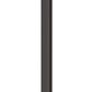 Z-Lite Talbot 10" W x 114" H 3-Light Oil Rubbed Bronze Stainless Steel and Aluminium Frame Clear Beveled Glass Shade Outdoor Post Mounted Fixture